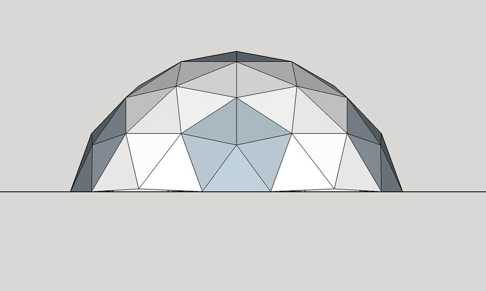 新型フラードームの秘密 ドームハウスを建てるなら専門家が設計するdomehouse Info へ